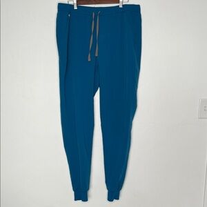 FIGS Tansen Jogger Scrub Pants Royal Blue XL Tall Men’s Medical Uniform
